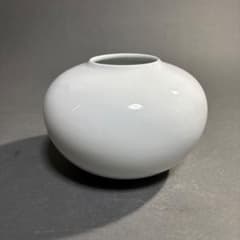 佐賀県重要無形文化財 中村清六 白磁 壷 - メルカリ