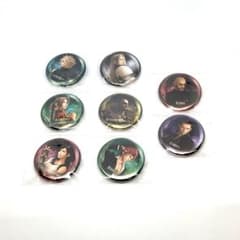 FF7 ファイナルファンタジー7 メタリック缶バッジ グッズ クラウド