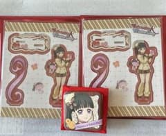 鬼滅の刃 バレンタイン＆ホワイトデー 栗花落カナヲ アクスタ 缶バッジ