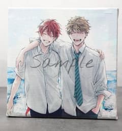 ギヴン展encore キャンバスボード B 吉田由紀 佐藤真冬 大阪凱旋