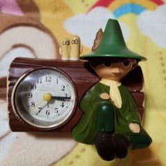 レトロ、スナフキン目覚まし時計 - メルカリ