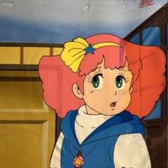 魔法のプリンセスミンキーモモ」セル画＋直筆背景 - メルカリ