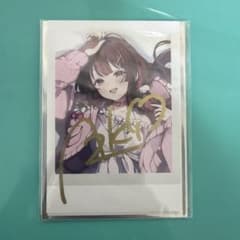 AZKi 誕生日記念2025チェキ風ブロマイドカード 直筆サイン ホロライブ