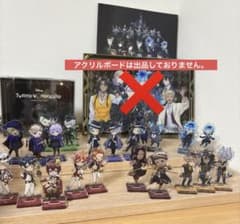 ツイステ 描き下ろしアクスタ/ツイステ展パンフレット/CD 4周年