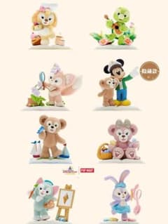 上海ディズニー ポップマート ダッフィー&フレンズ フィギュア