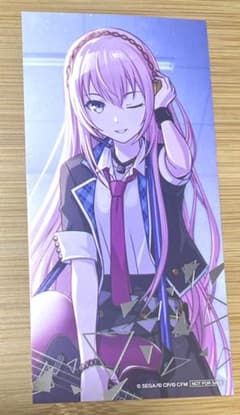 巡音ルカ レオニ プロセカ 箔押しイラストカード - メルカリ