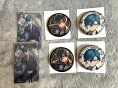 あくねこ 悪魔執事と黒い猫 ハウレス 缶バッジ クリアカード 4周年