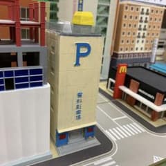 Nゲージ☆鉄道模型☆ジオコレに☆タワー駐車場☆立体駐車場