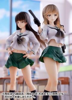 島田千代 大洗女子 1/7 フィギュア WAVE ガールズ＆パンツァー - メルカリ