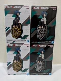 Crazy Raccoon Vanilla デスクトップ フィギュア 4体セット - メルカリ