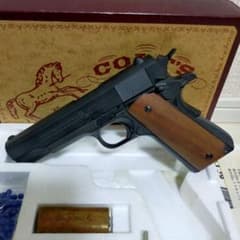 超希少1989年 タナカワークス コルトガバメントM1911-A1木製グリップ版