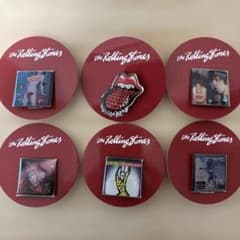 The Rolling Stones ピンバッジ 6個セット - メルカリ