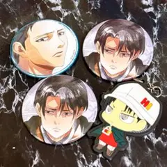 2026年最新】進撃の巨人 リヴァイ 缶バッジの人気アイテム - メルカリ