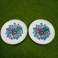 A926 オランダボッホ.フレール窯オランダ皿少年少女青絵￼