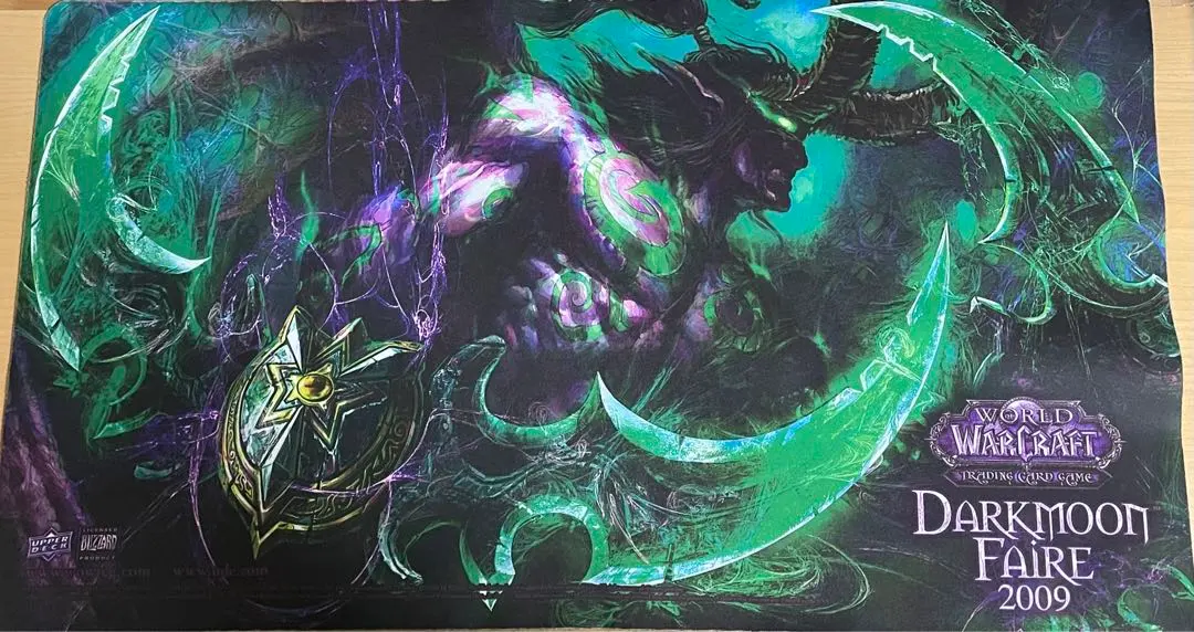 ハースストーンジェイナプラウドムーア公式プレイマット