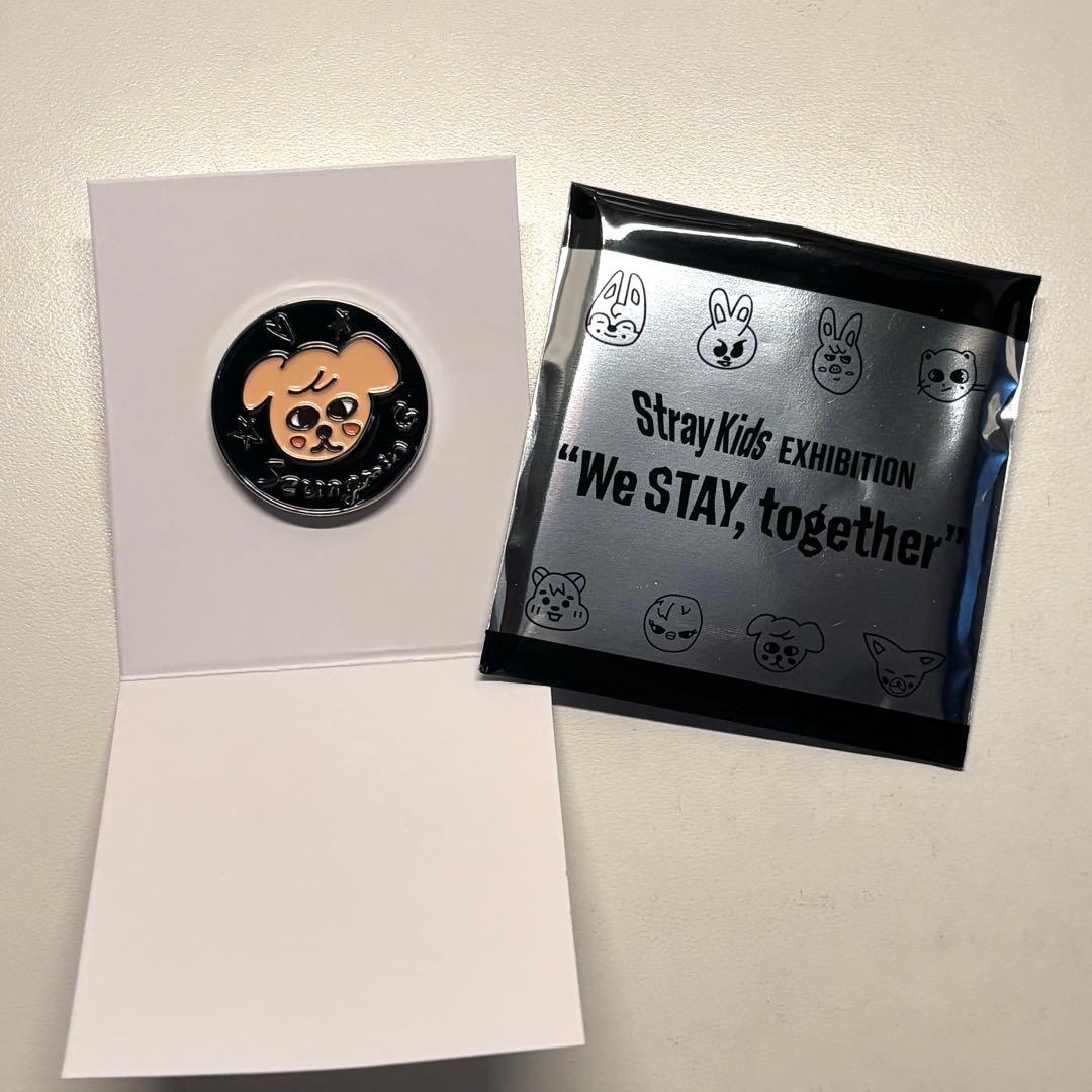 Straykids スキズ 展覧会 ランダムピンバッチ スンミン パピーム