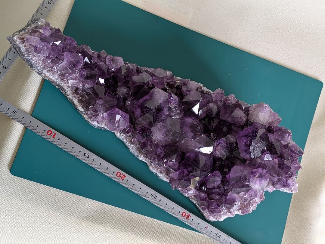 アメシストクラスター 4340g ブラジル産 紫水晶 楽天市場】アメジスト 紫水晶 さざれ【約500g】【ブラジル産】天然石