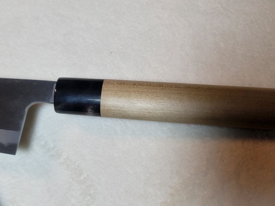 和田健一　本霞　白ニ鋼　牛刀　210mm