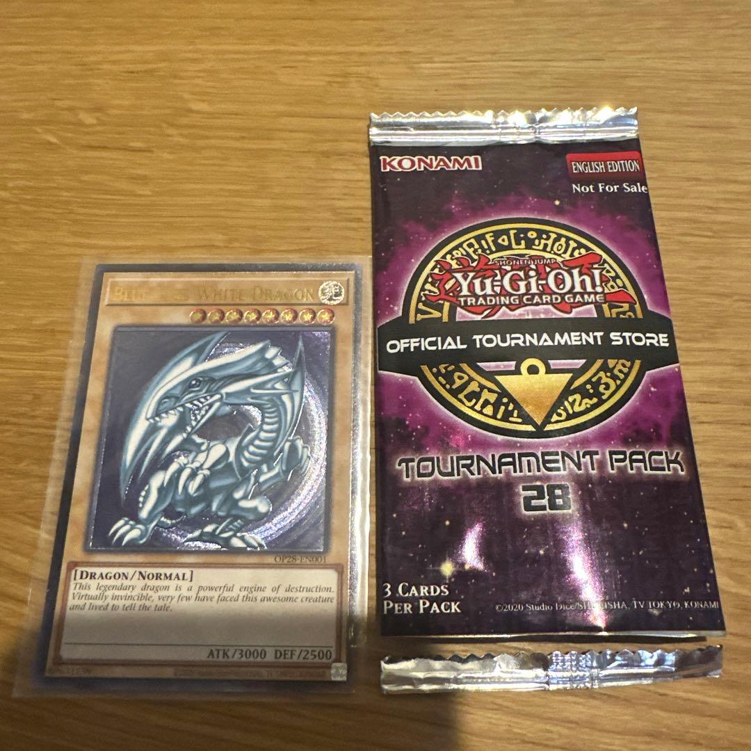 遊戯王 青眼の白龍 OTS28 レリーフ 北米版 OP28-EN001 - メルカリ