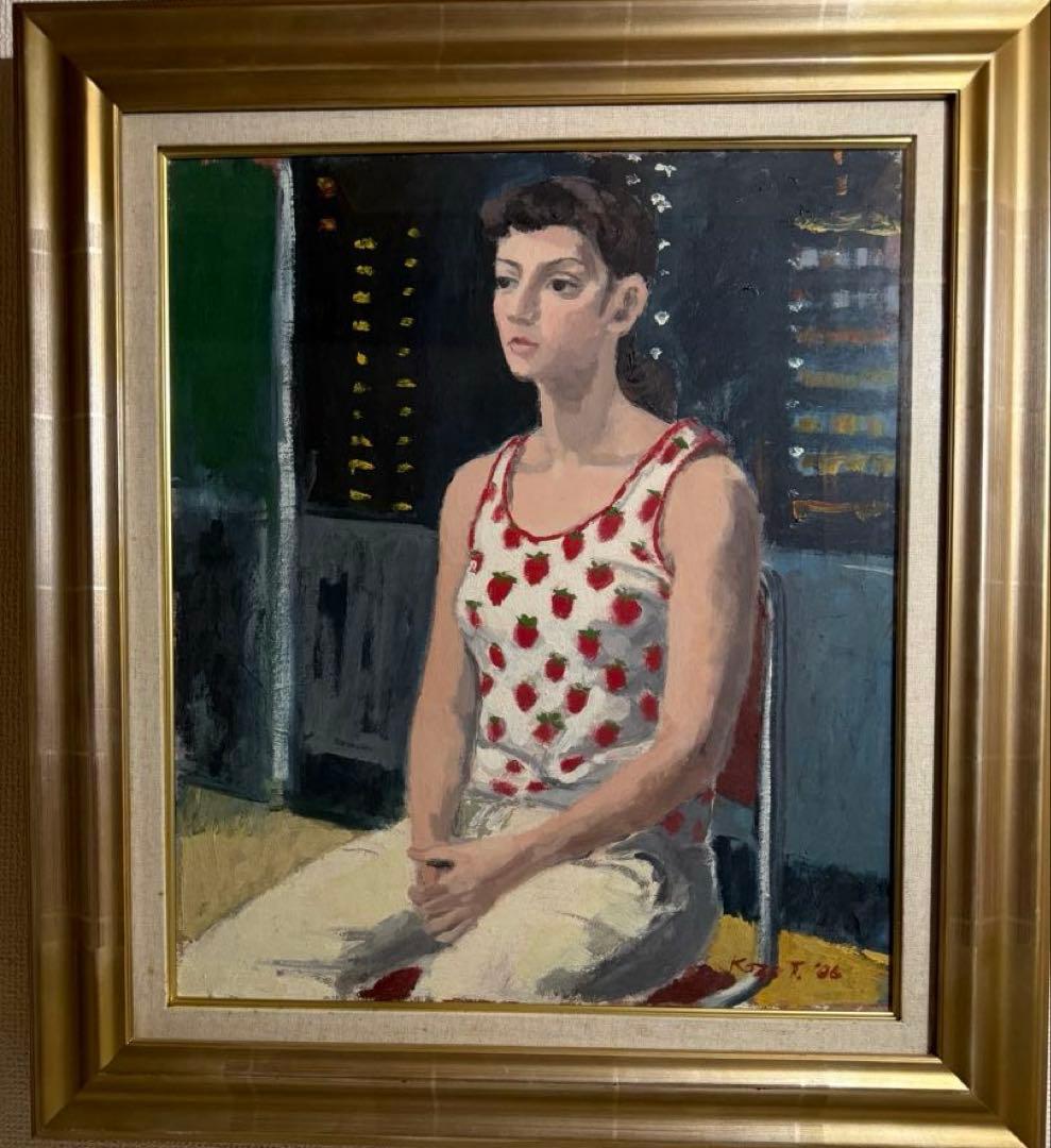 田代晃三【jenny】肉筆油彩画 5f7ffcc4aea2b0e55e257b84b4fea4