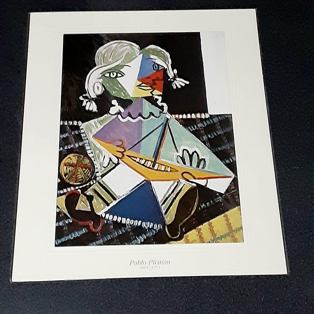 ピカソ・パブロ【船を持つ少女(マヤ)】未開封 キュビズム 絵画 - メルカリ