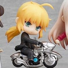 新品○ねんどろいどぷち セイバー バイク セット Fate/Zero○未開封美