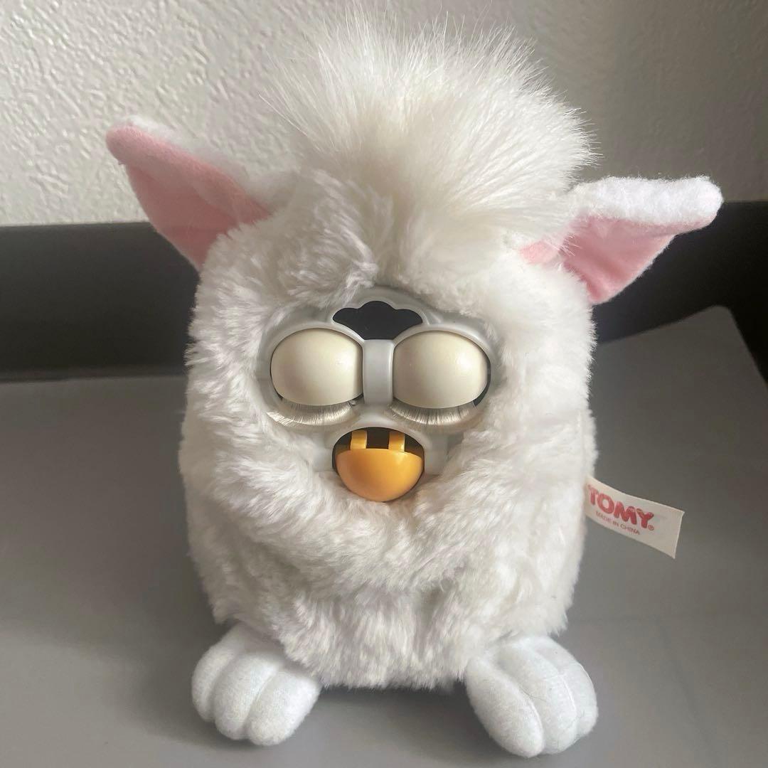 ジャンク品】希少‼︎ ファービーベイビー ホワイト - メルカリ