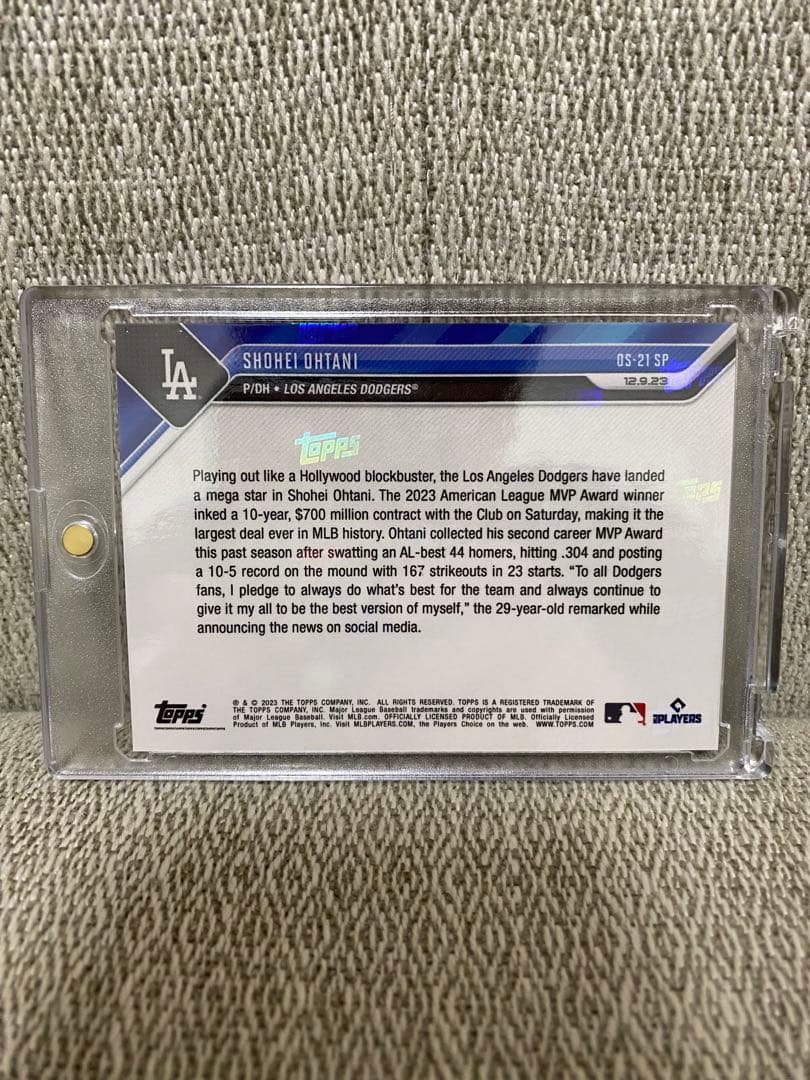 2023 topps now 大谷翔平 OS-21SP/23/21 3枚セット
