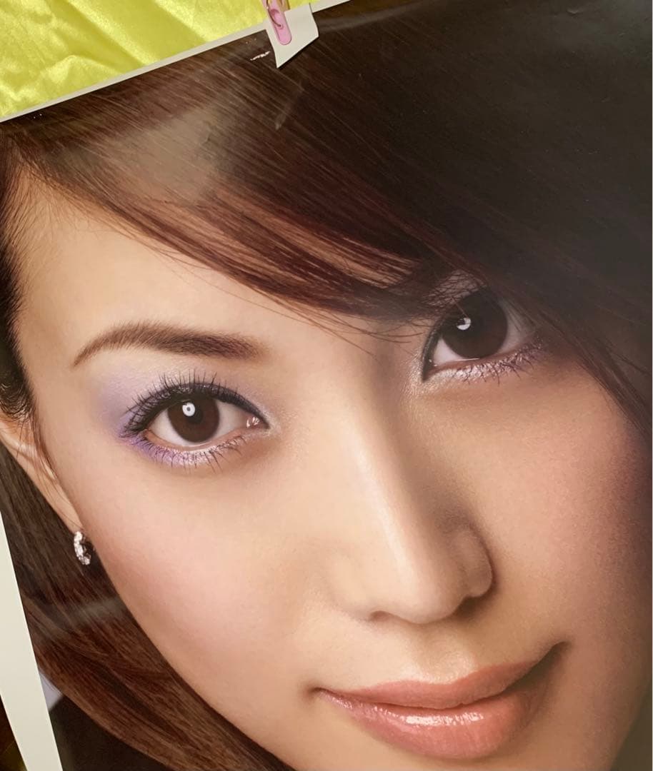 激レア／非売品／資生堂マキアージュ PK730ポスター／モデル 蛯原