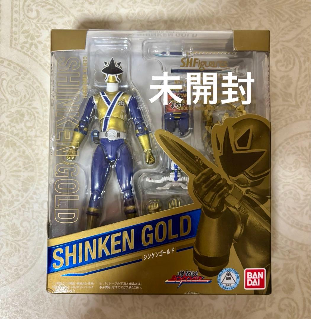 未開封　シンケンゴールド　シンケンジャー　S.H.フィギュアーツ レビュー】 バンダイ S.H.Figuarts シンケンゴールド [侍戦隊シン