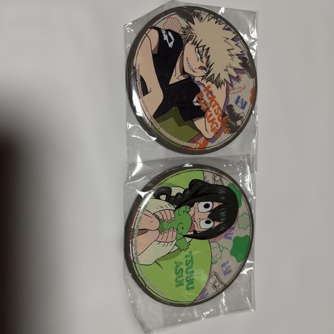 ヒロアカ BIC缶バッジセット 爆豪勝己 蛙吹梅雨 - メルカリ