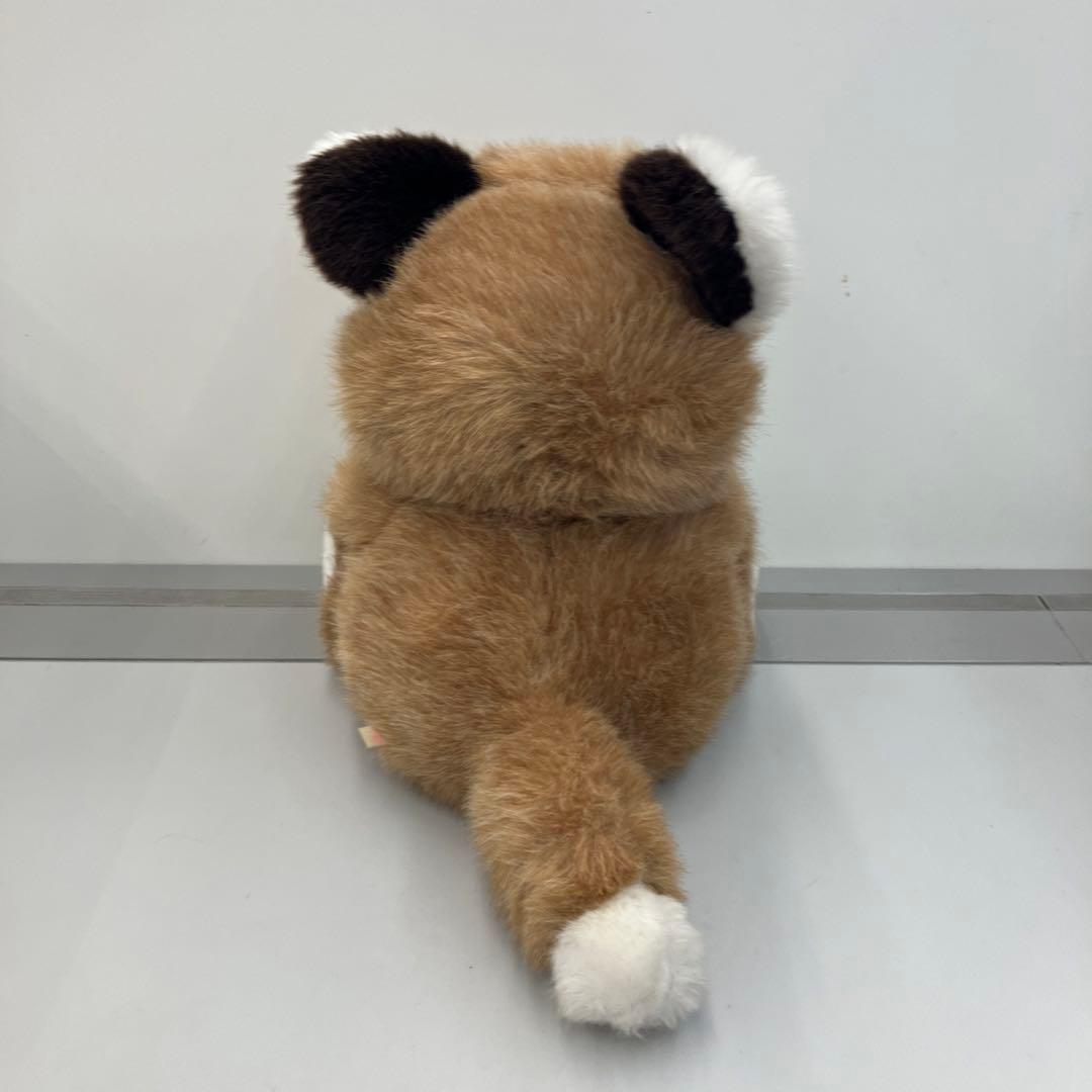 昭和レトロ オオイケ キツネ 狐 ぬいぐるみ コーン とうもろこし