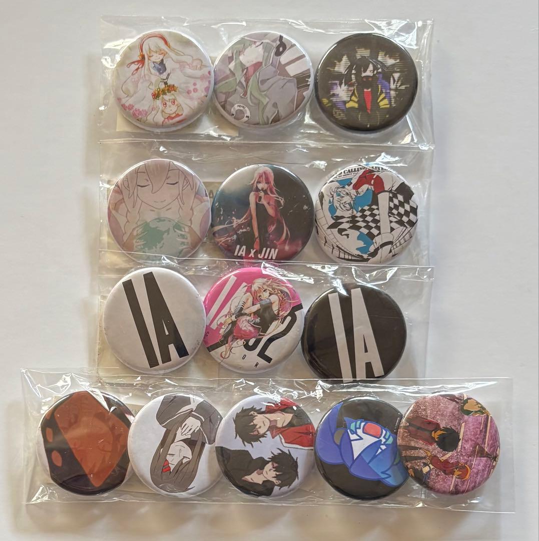 カゲロウプロジェクト　メカクシティデイズ　ボーカロイドIA 缶バッジ　セット Amazon | 【公式】1st PLACE カゲロウプロジェクト メカクシティデイズ