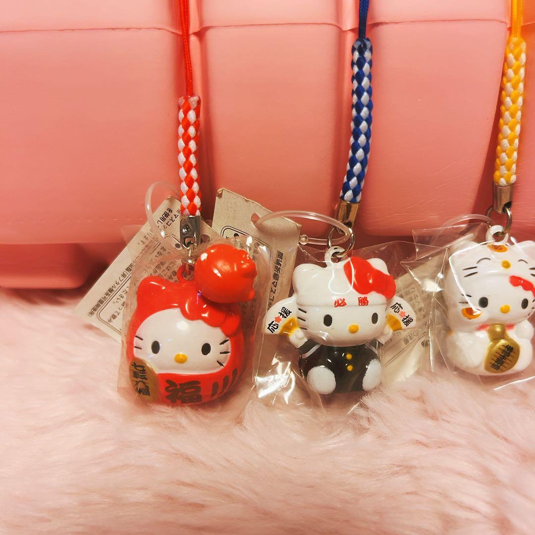 希少レア ハローキティ 開運祈願 マスコット 鈴 2007 サンリオ 平成レトロ
