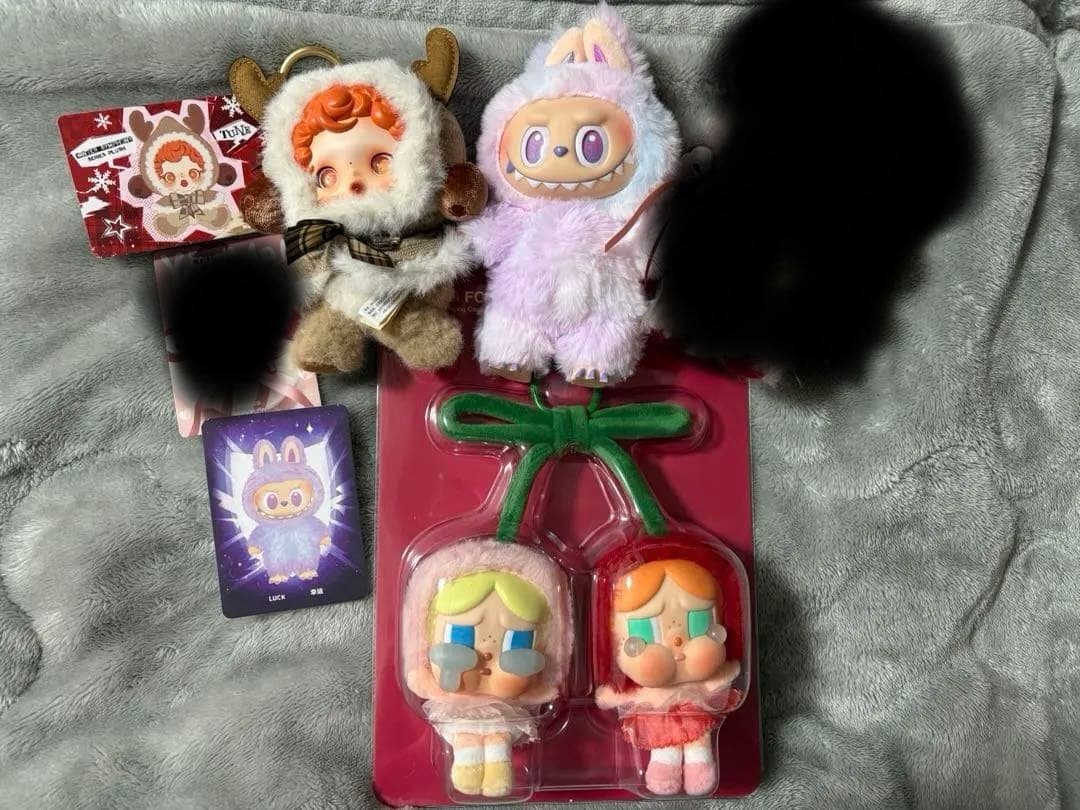 POPMART クライベイビー ラブブ スカルパンダ セット クライベイビーが泣くさくらんぼ、昨日届いたのに明日も待つ。 ※即日