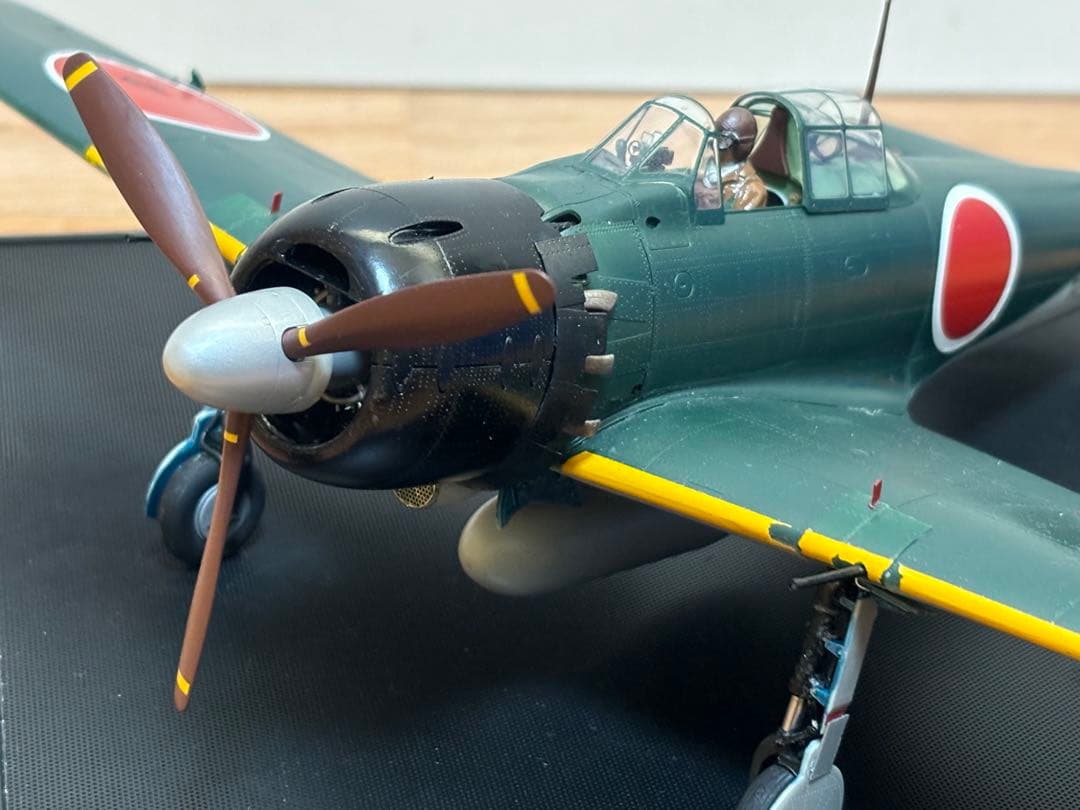 タミヤ 1/32 零戦52型 リアルサウンド・アクションセット 完成品