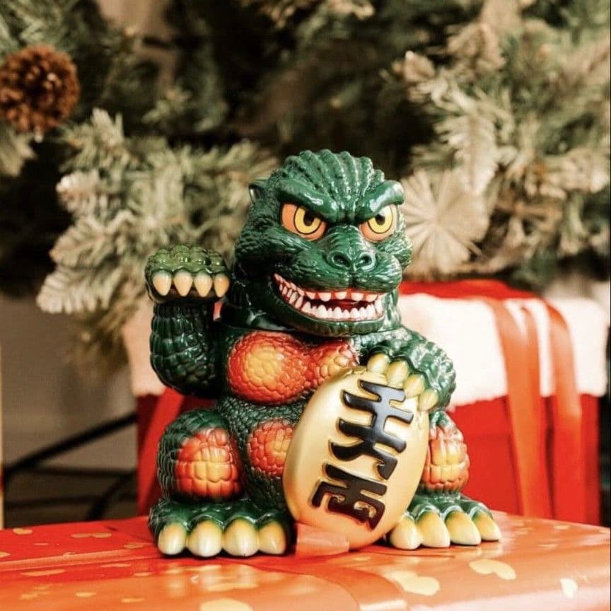 未来に帰る 招きゴジラ バーニングゴジラ 1995 ソフビ 未来に帰る retrofuture GODZILLA 1995 🔥🔥🔥🔥🔥🔥🔥 cute