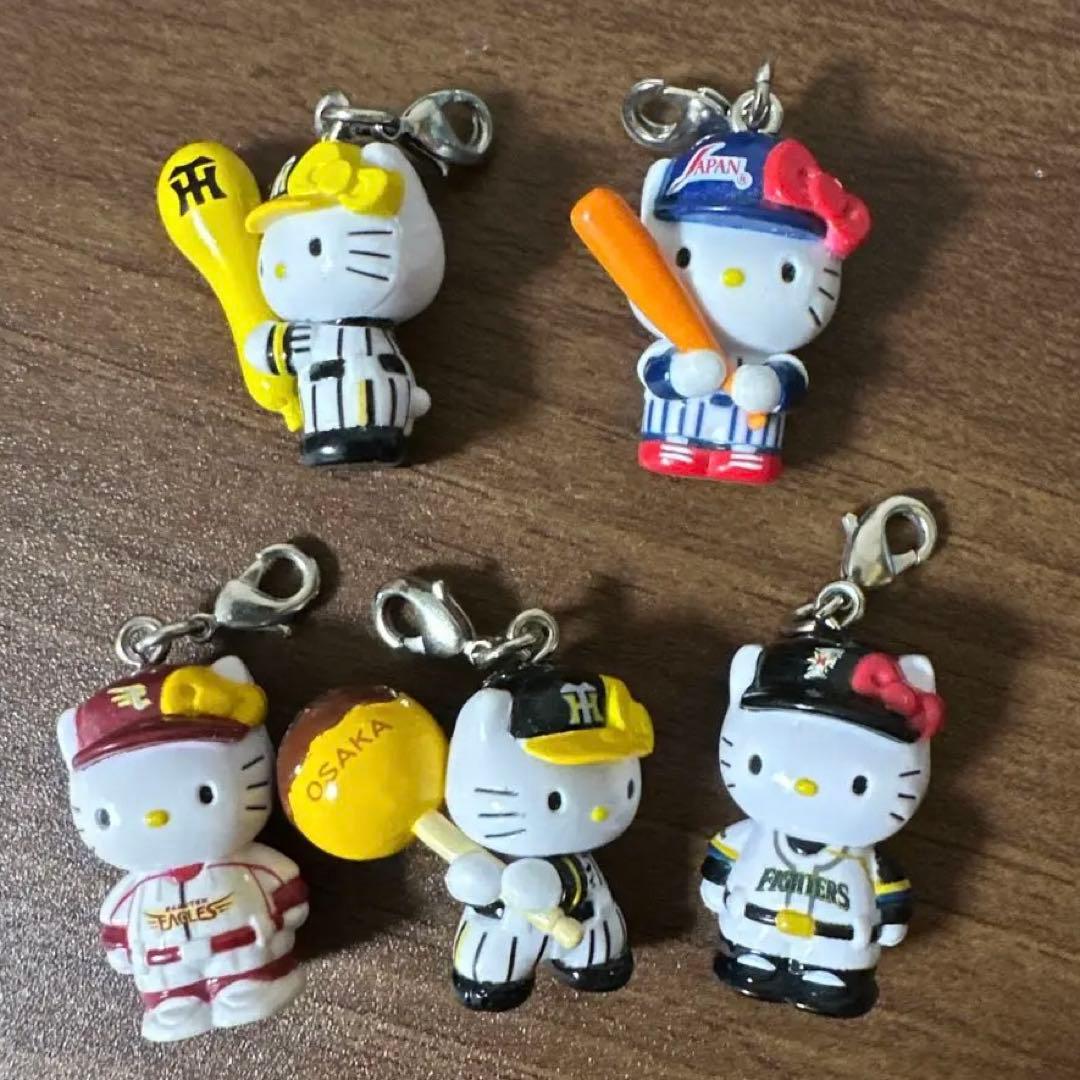 ご当地キティ 野球 球団 ファスナーマスコット 5点セット - メルカリ