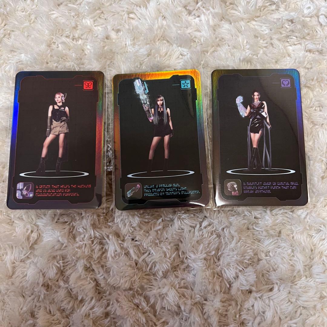 バラ売り可】aespa トレカ セット カリナ・ウィンター・ニンニン