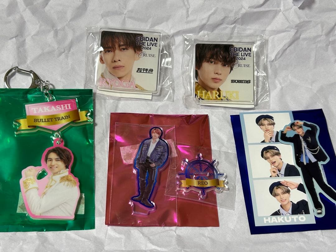 エビライ2024 ランダムグッズ EBiDAN THE LIVE CRUISE 2024」オフィシャルグッズ＆生写真セット 事前