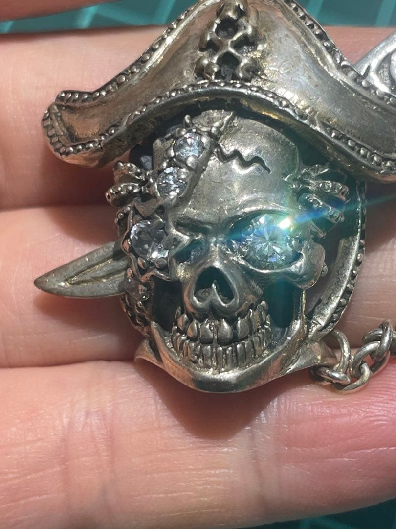 925、海賊ペンダントトップ、24.6g