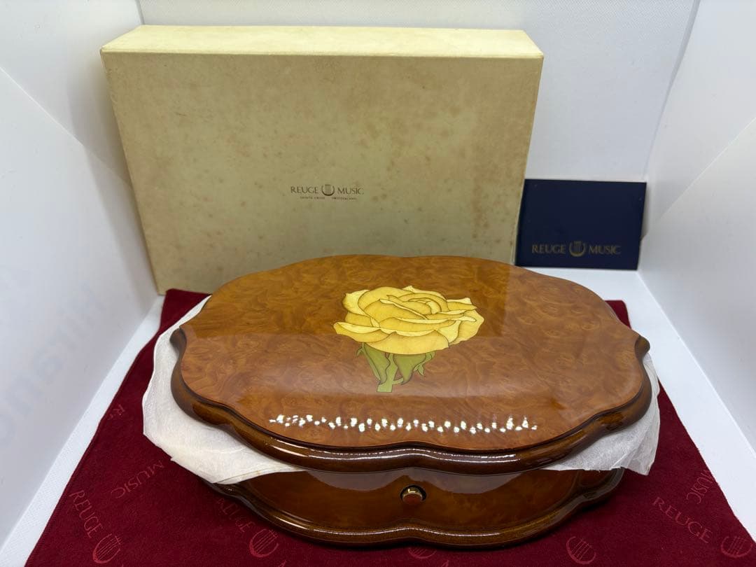 リュージュ　REUGE オルゴール ダイアナ姫 メモリアル 初売りセール！！】オルゴール リュージュ製 ダイアナ妃メモリアル