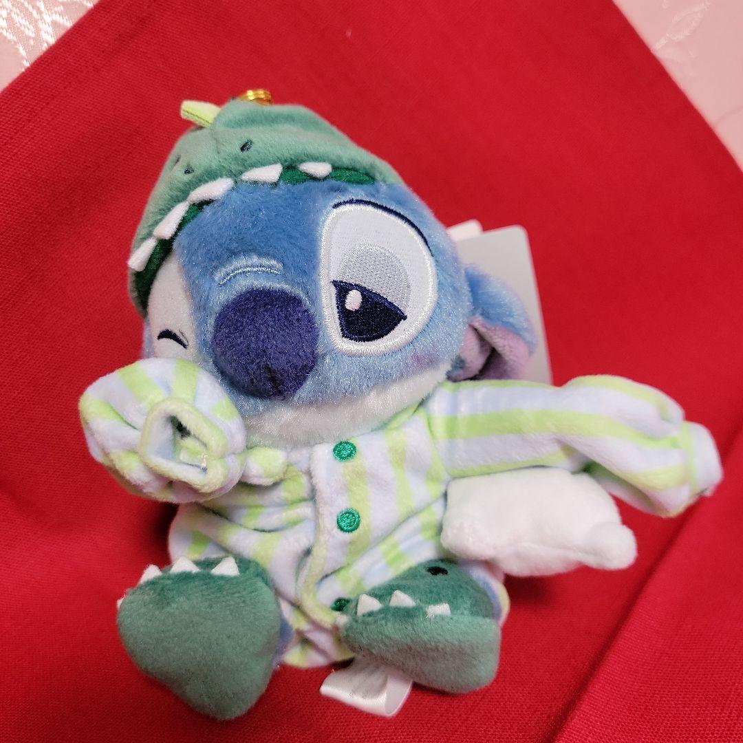 スティッチ ぬいぐるみ キーホルダー キーチェーン PAJAMA STYLE