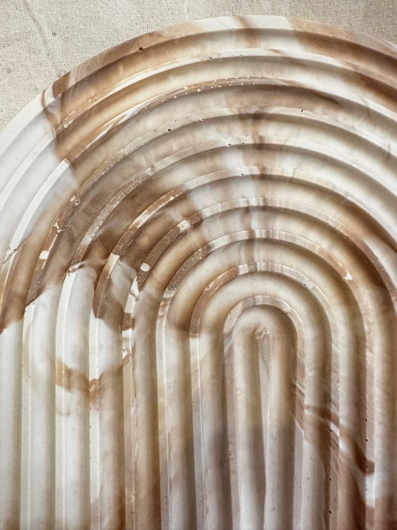 アーチトレイ✳︎マーブルトレイ✳︎ジェスモナイト - メルカリ