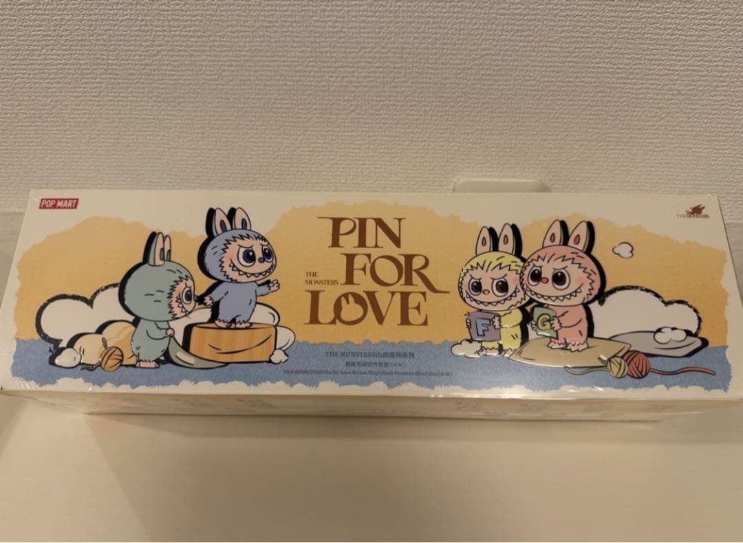 ポップマートラブブ PIN FOR LOVE(A-M)ぬいぐるみ 3月初旬ごろ発送】POP MART THE MONSTER PIN FOR LOVE シリーズ