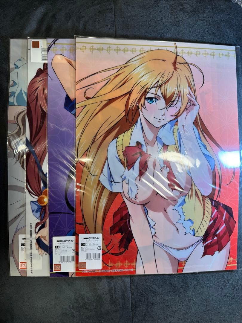 クリアポスター　DMMスクラッチ　一騎当千シリーズ　C賞　4枚セット 10月3日発売！ 「#偲ビ鬼」DMMスクラッチ✨ ラインナップが公開された