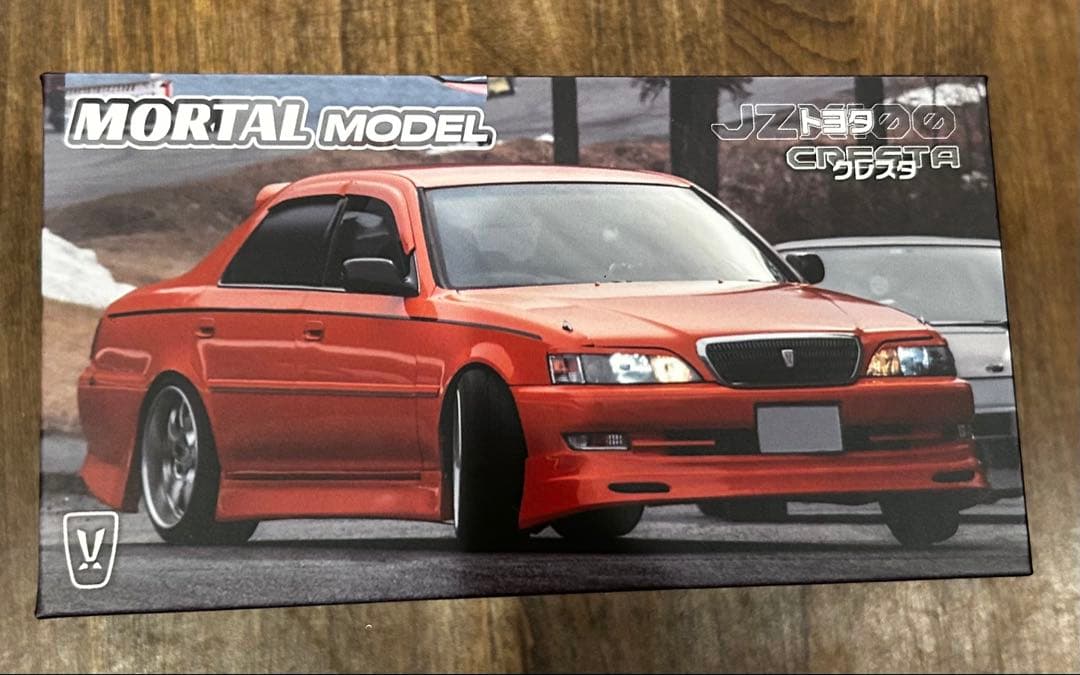 訳あり MORTAL 1/64 トヨタ クレスタ カスタム ドリ仕様 オレンジ 999台限定】MORTAL 1/64 TOYOTA CRESTA JZX100 クレスタ ルラーンG