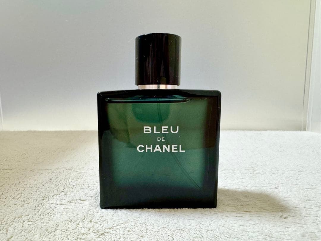 美品　BLEU DE CHANEL 香水 男性用50ml dショッピング |香水 メンズ ブルー ドゥ シャネル EDT・SP 50ml 香水