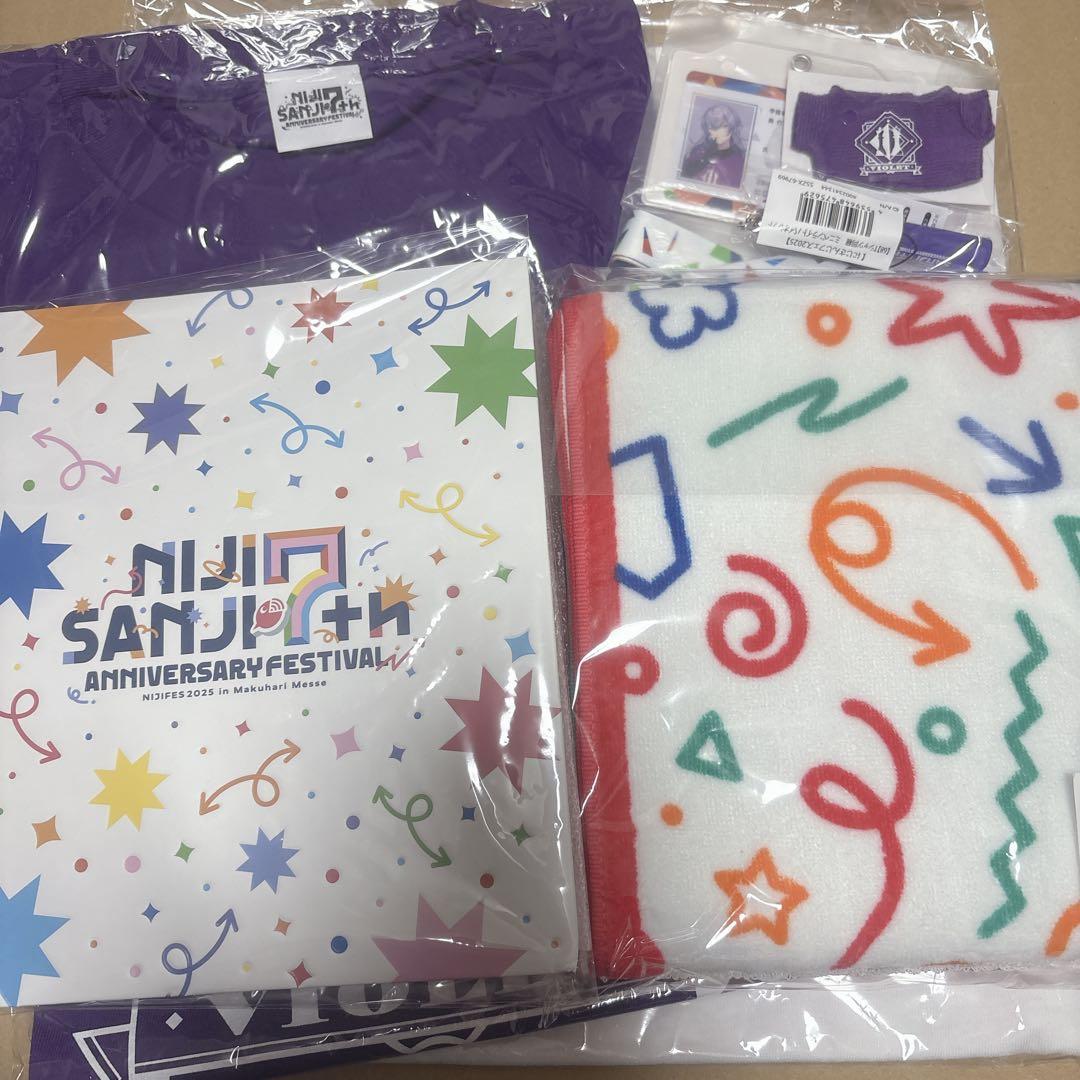 にじさんじフェス 2025 7点セット 2025年2月20日(木)~24日(月)5Days開催「にじさんじフェス2025