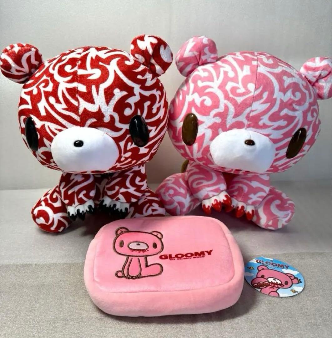 タグ付 いたずらぐまのグル〜ミ〜 ぬいぐるみ　20周年　チャックスGP ポーチ チャックスGP いたずらぐまのグル～ミ～ぬいぐるみ【fluffy night